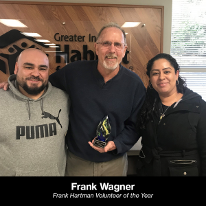Frank Wagner Award Winner 2018