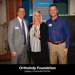 OrthoIndy Foundation Award Winner 2018