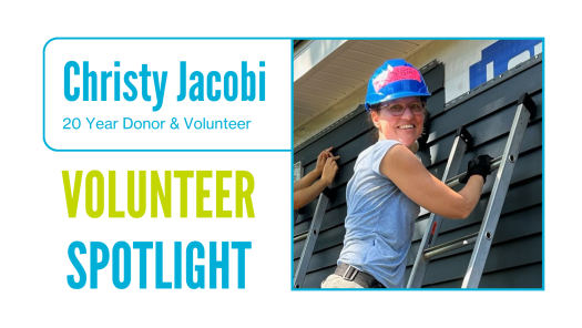 Volunteer Spotlight: Christy Jacobi